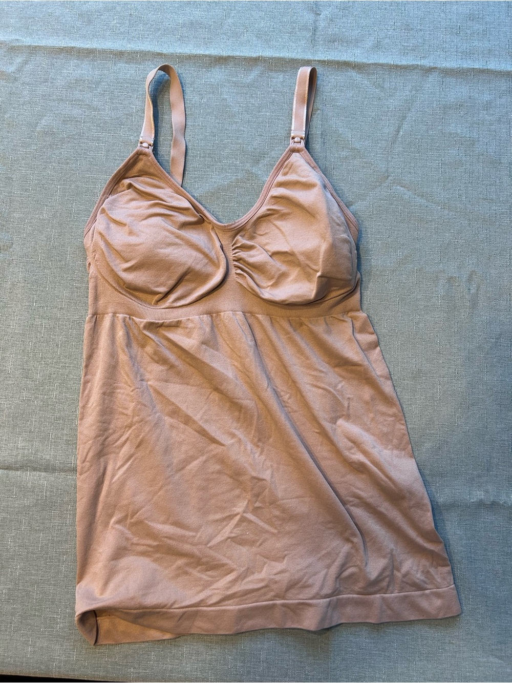 Women's Nude Seamless Nursing Camisole